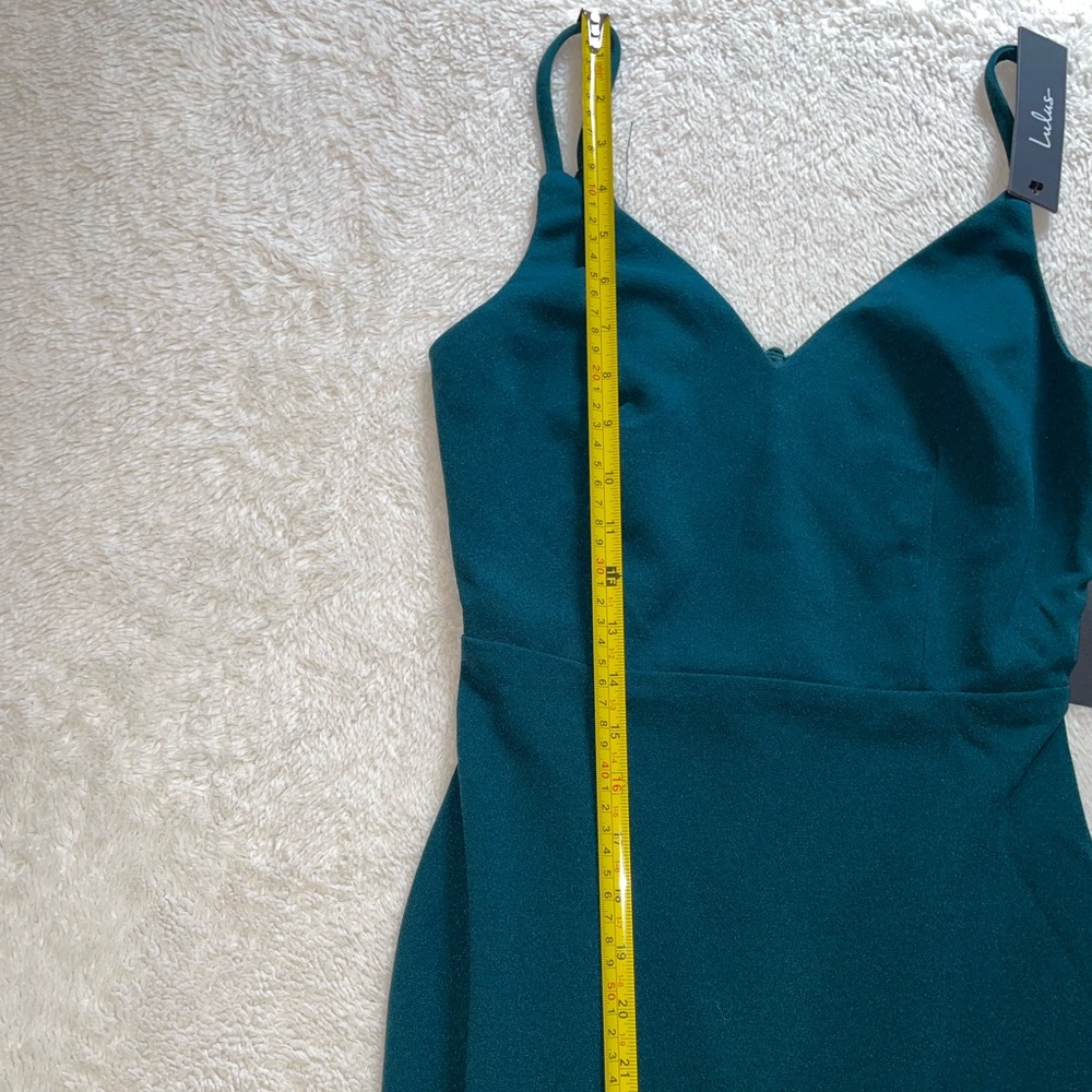Lulus Moments Of Bliss Forest Green Backless Mermaid Maxi Dress - Picture 10 of 12
